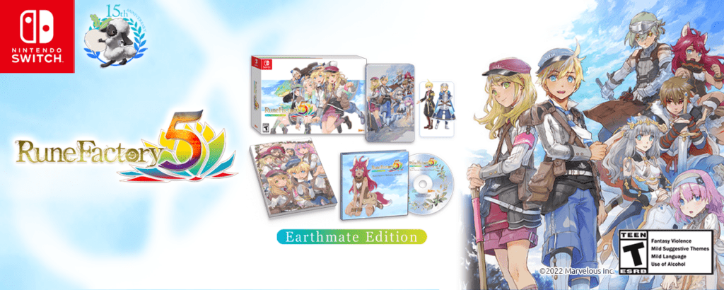 XSEED Games Unveils Limited Rune Factory 5 ‘Earthmate Edition’ | XSEED