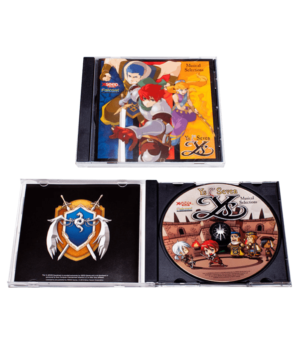 Ys SEVEN - Musical Soundtrack CD | XSEED Games